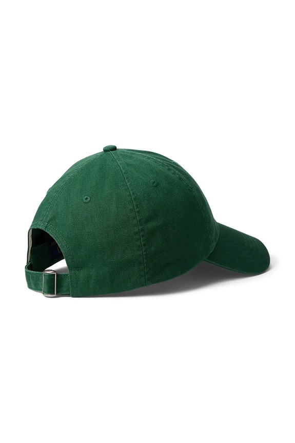 Βαμβακερό καπέλο του μπέιζμπολ Polo Ralph Lauren 710A13274 πράσινο SS26
