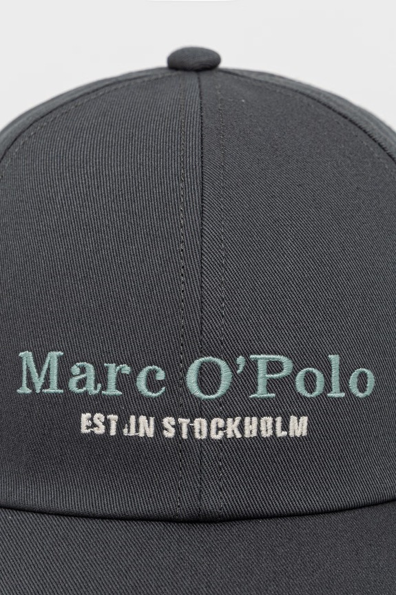 Marc O'Polo kapa sa šiltom za muškarce pamučna 5000012646 tirkizna SS26