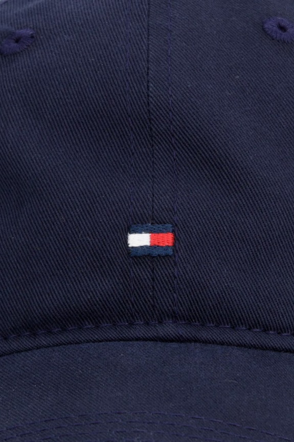 Tommy Hilfiger berretto da uomo in cotone AM0AM14099 blu navy SS26