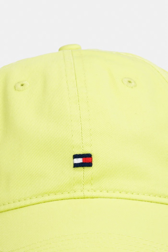 Tommy Hilfiger шапка с козирка мъжка от памук AM0AM14099 зелен SS26