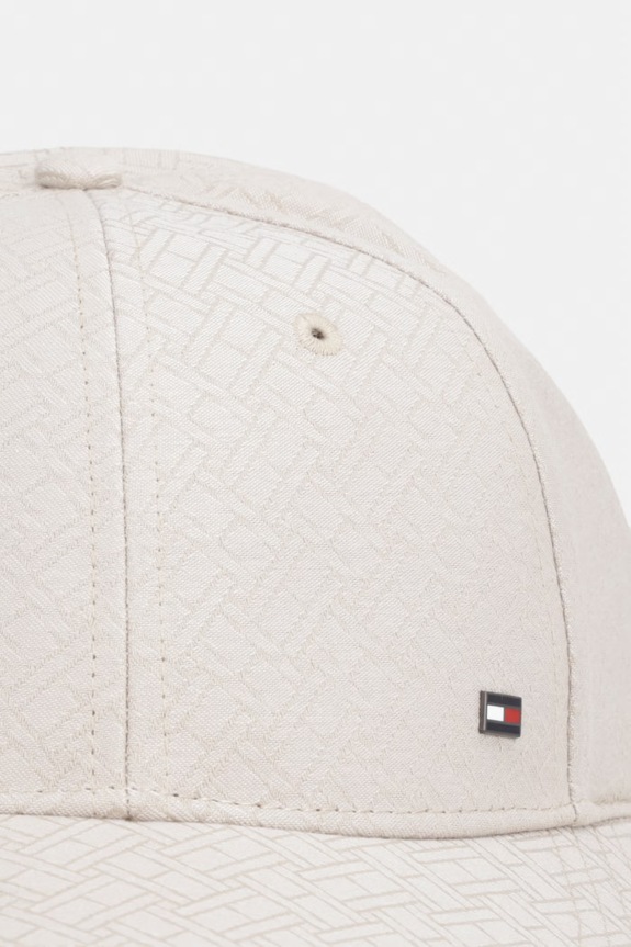 Tommy Hilfiger baseball cap męska bawełniana AM0AM14100 beżowy SS26