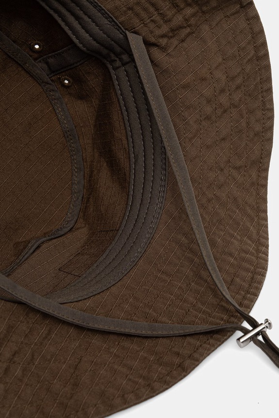 Βαμβακερό καπέλο Levi's SUMMER DRAWSTRING BUCKET HAT πράσινο 005CP.0000