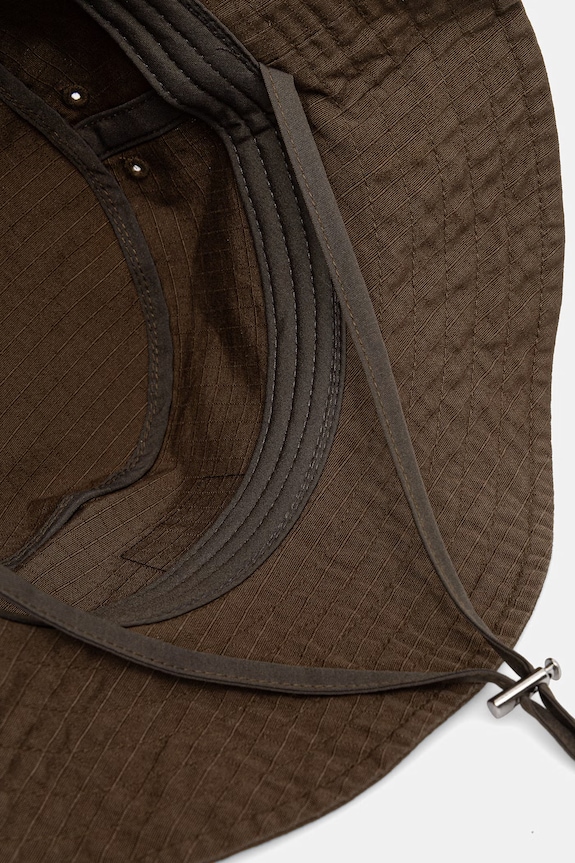 Βαμβακερό καπέλο Levi's SUMMER DRAWSTRING BUCKET HAT πράσινο 005CP.0000