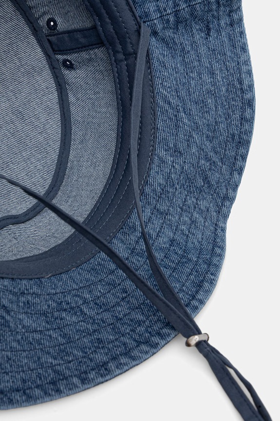Καπέλο Levi's SUMMER DRAWSTRING BUCKET HAT μπλε 005CP.0002