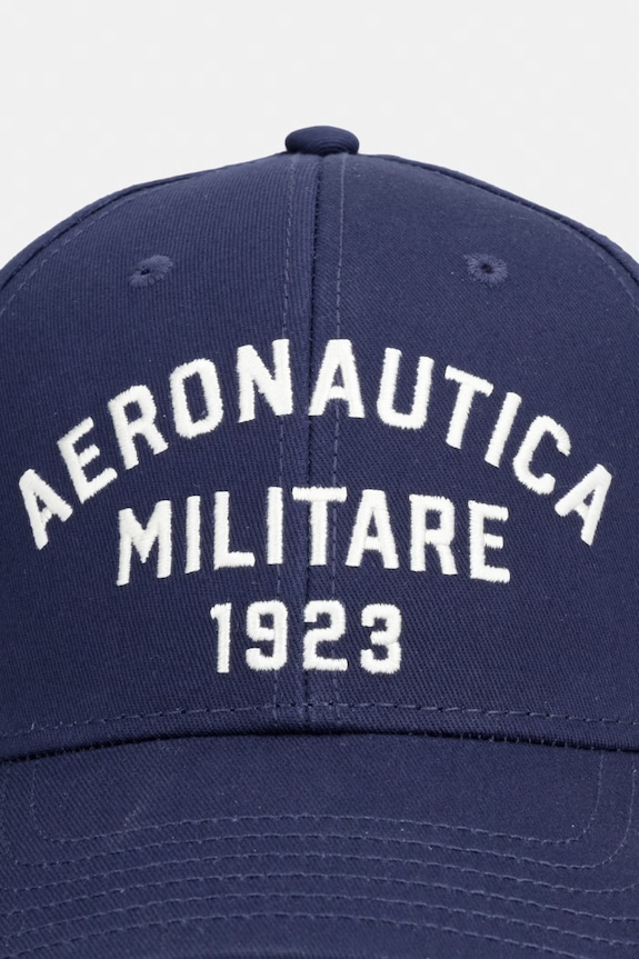 Bavlnená šiltovka Aeronautica Militare HA1241UCT02261 tmavomodrá SS26
