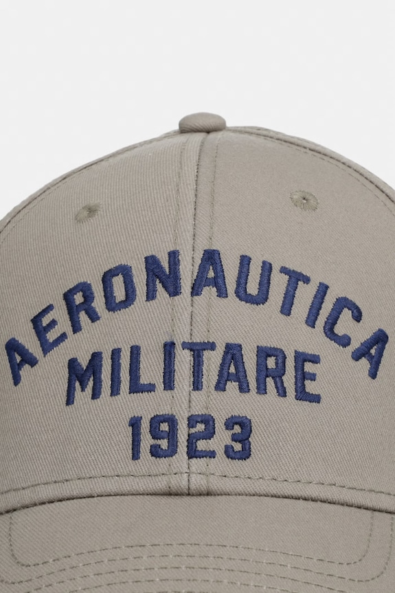 Aeronautica Militare șapcă de baseball din bumbac HA1241UCT02261 verde SS26