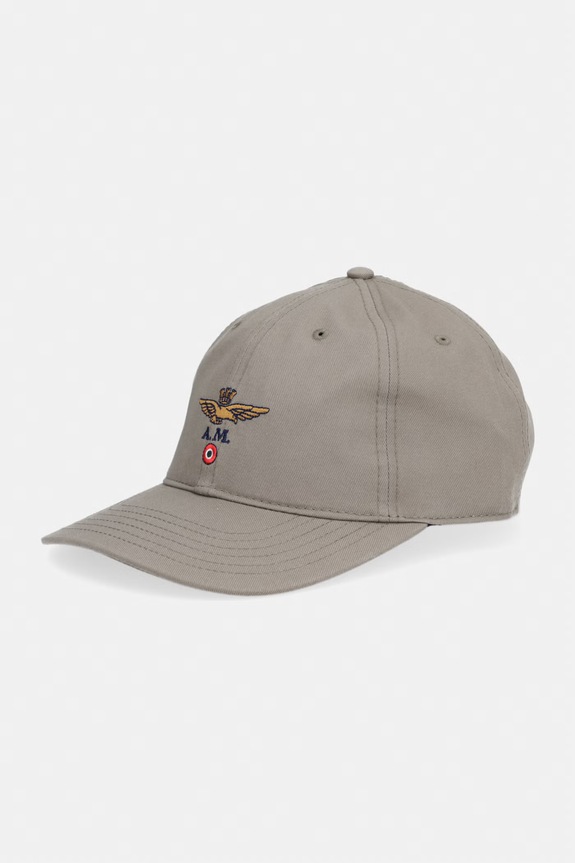 Aeronautica Militare șapcă de baseball din bumbac bumbac verde HA1246UCT02261