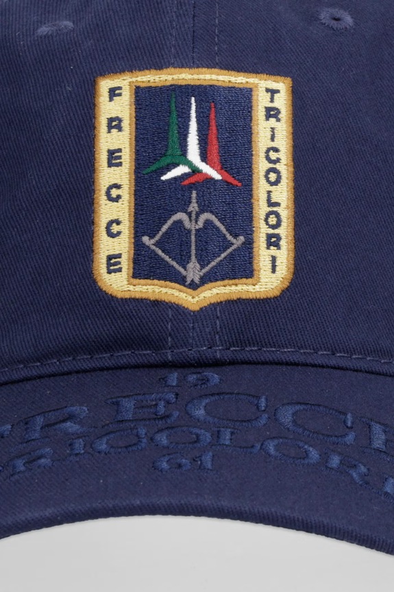 Aeronautica Militare czapka z daszkiem HA1251UCT02261 granatowy SS26