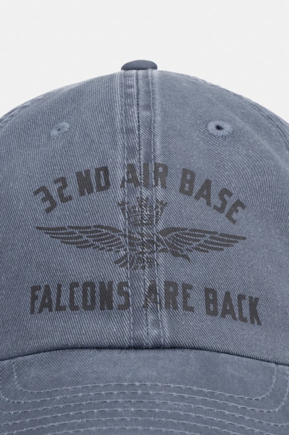 Aeronautica Militare șapcă HA1252UCT02476 albastru SS26