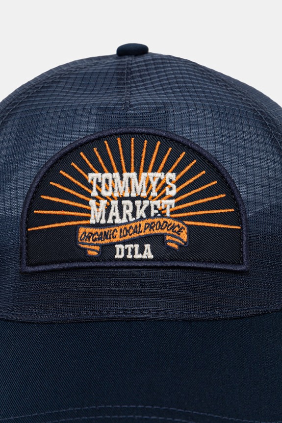 Tommy Jeans czapka trucker męska AM0AM14194 granatowy SS26