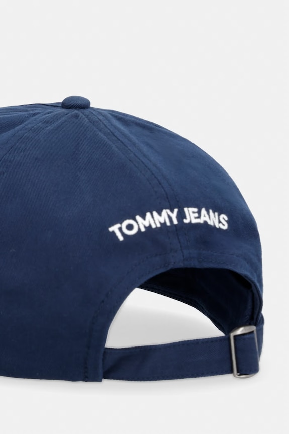 Akcesoria Tommy Jeans baseball cap męska bawełniana AM0AM14289 granatowy