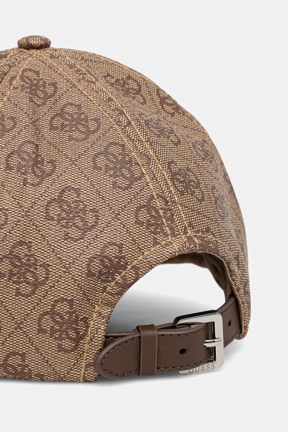 Akcesoria Guess czapka z daszkiem męska MILANO AM9607.POL01 beżowy