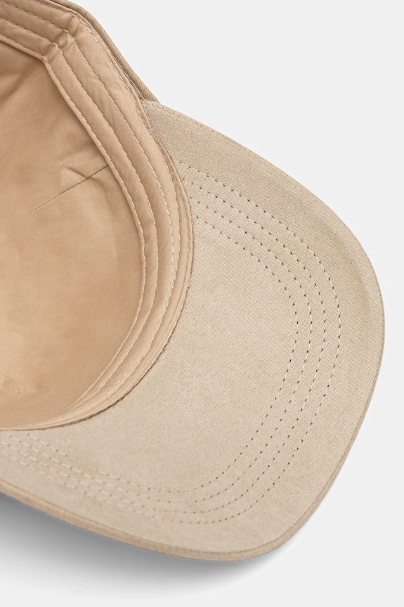 Guess cappello da baseball da uomo in cotone beige AM9613.POL01