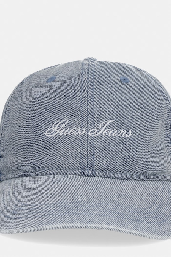 Guess Jeans czapka z daszkiem męska jeansowa M6GZB4.WF8V1 niebieski SS26