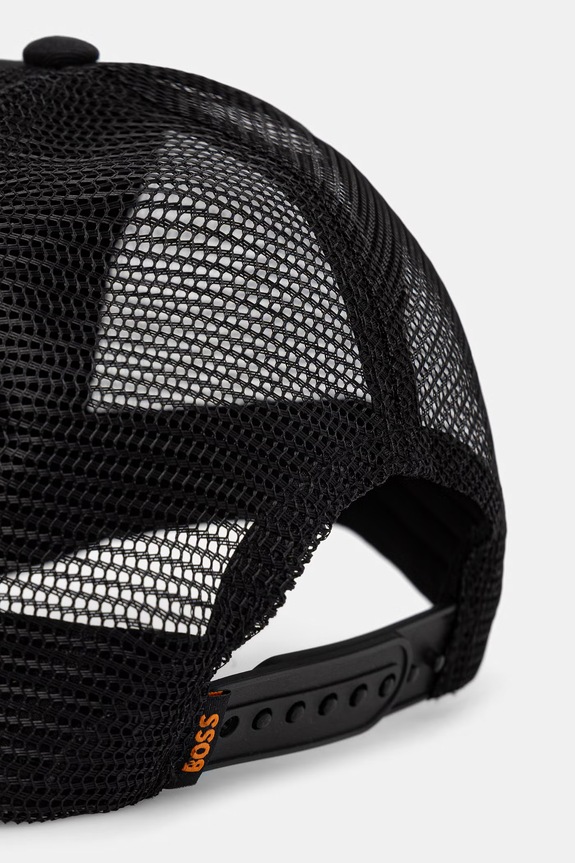 Doplnky BOSS Orange šiltovka trucker pánska SL 50560384 čierna