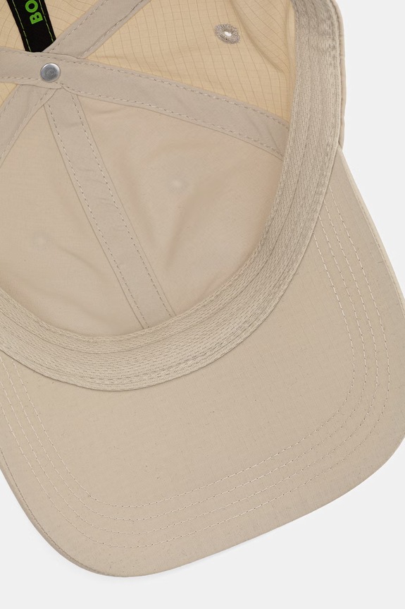 BOSS Green czapka z daszkiem męska RS beżowy 50535236