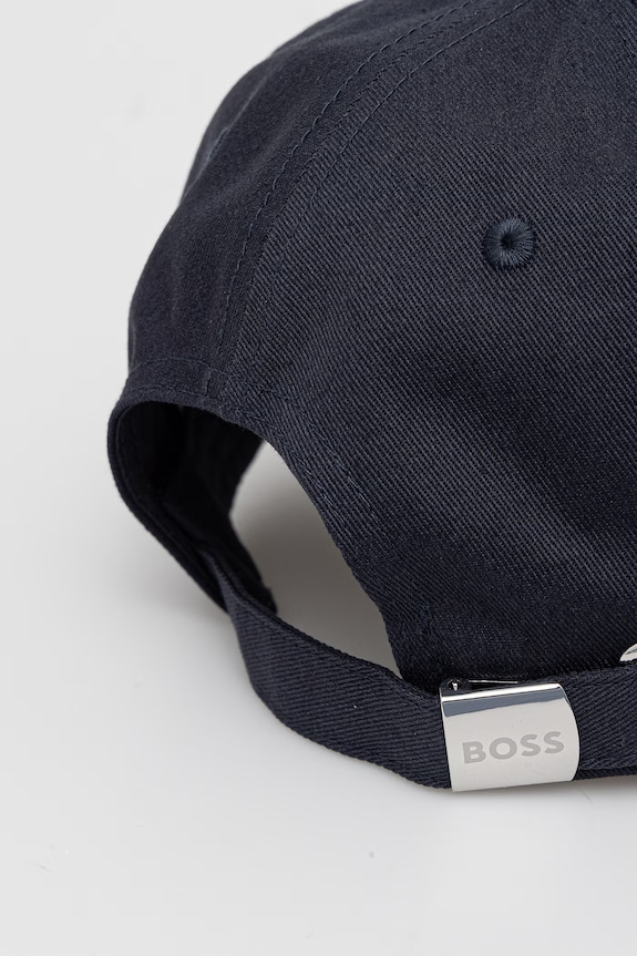 Doplnky BOSS Green čiapka so šiltom pánska bavlnená Golf 50560379 tmavomodrá