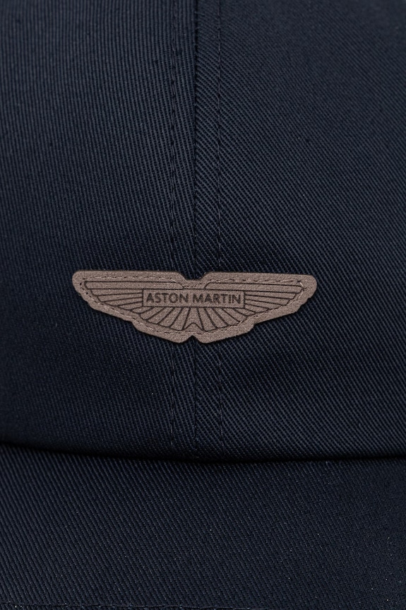 BOSS czapka z daszkiem męska bawełniana BOSS X ASTON MARTIN 50564961 granatowy SS26