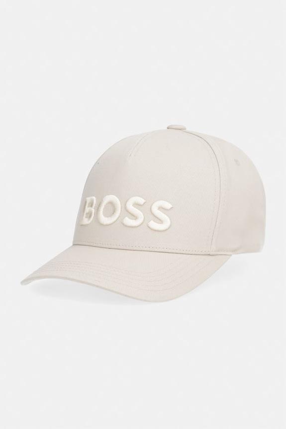 Bavlnená šiltovka BOSS Boss bavlna béžová 50556418