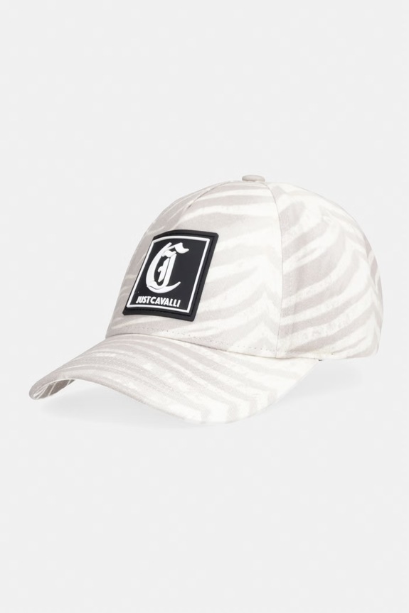 Just Cavalli șapcă de baseball pentru bărbați, din bumbac bej 80QAZK70.ZG407