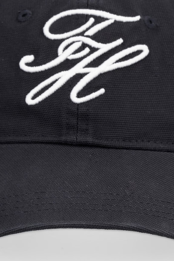 Tommy Hilfiger čiapka so šiltom pánska bavlnená SUMMER AM0AM14120 čierna SS26