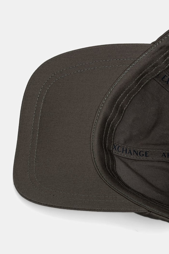Armani Exchange bejzbalová čiapka pánska bavlnená zelená XM002538.AF15502