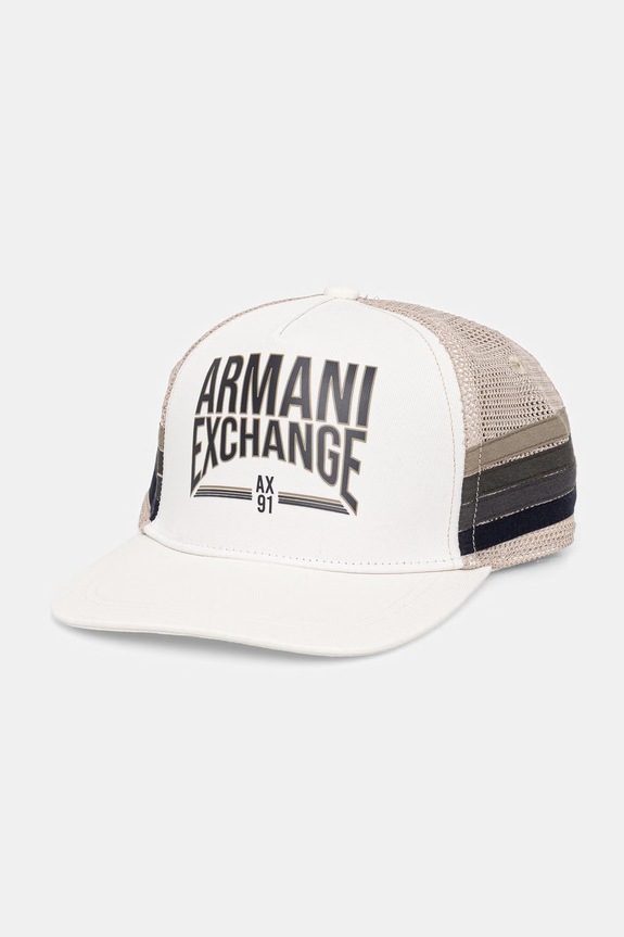 Armani Exchange snapback pánsky béžová XM002542.AF15502