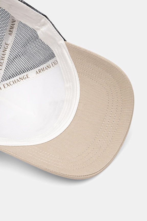 Armani Exchange trucker kapa za muškarce bijela XM002548.AF15502