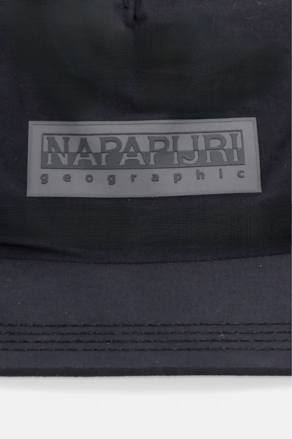 Napapijri czapka bejsbolówka męska BOX LOGO NP0A4IGB9411 czarny SS26