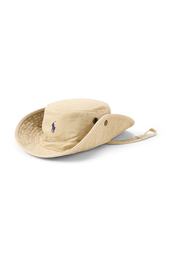 Polo Ralph Lauren COTTON-WOVEN SURF HAT панама бавовняна чоловіча 449973197003 бежевий SS26