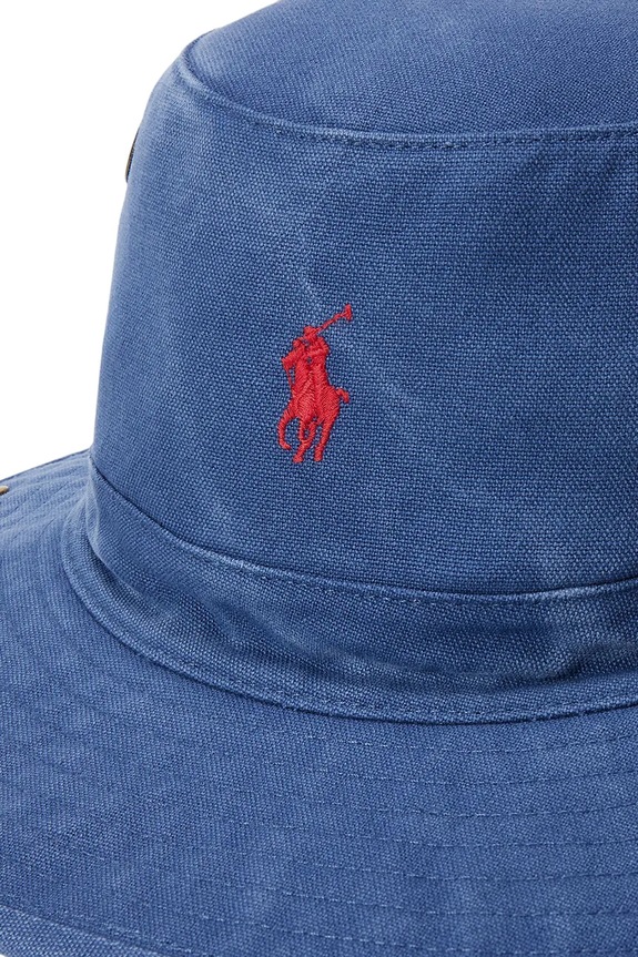 Аксесуари Polo Ralph Lauren COTTON-WOVEN SURF HAT капелюх із широкими полями бавовняний чоловічий 449973197004 темно-синій