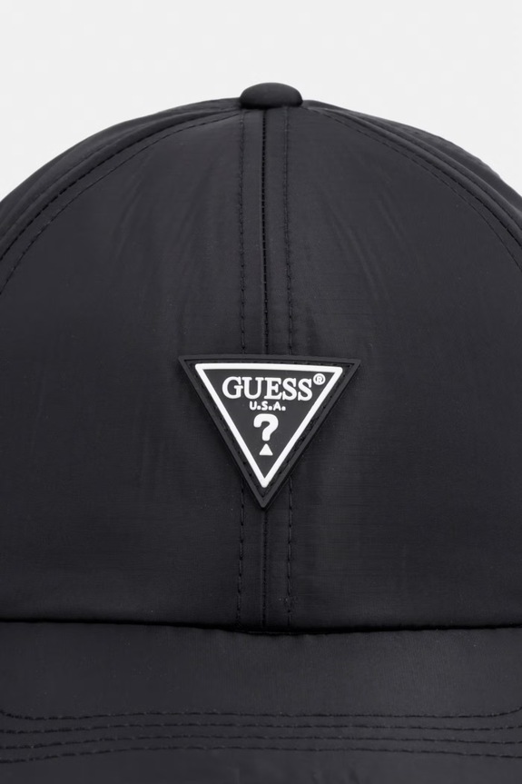 Guess șapcă pentru bărbați BERLIN AM9605.POL01 negru SS26