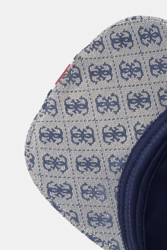 Guess șapcă pentru bărbați BOSTON bleumarin AM9594.POL01