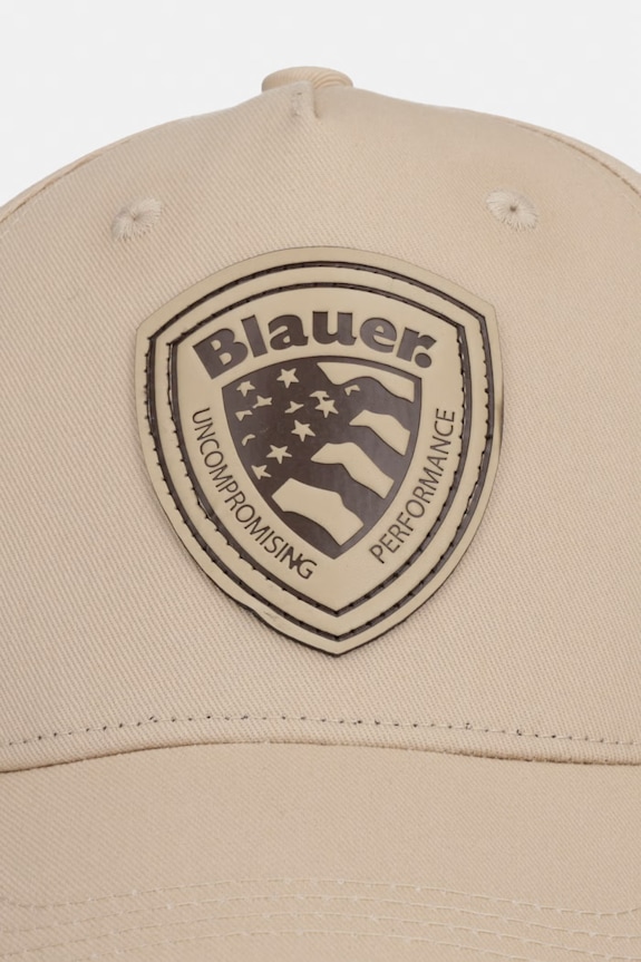 Blauer czapka z daszkiem bawełniana KNIGHT BLUA04463 beżowy SS26