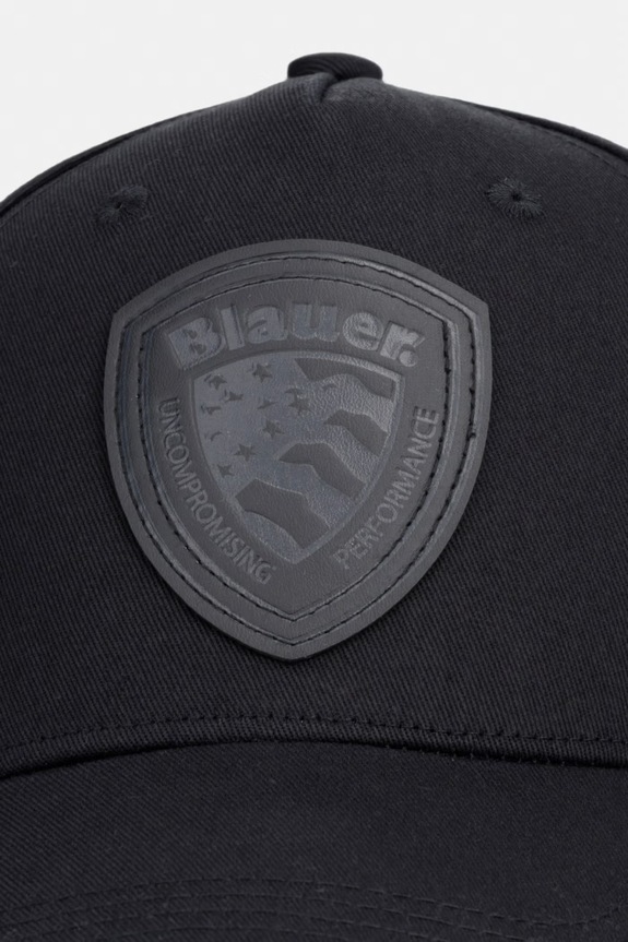 Blauer czapka z daszkiem bawełniana KNIGHT BLUA04463 czarny SS26