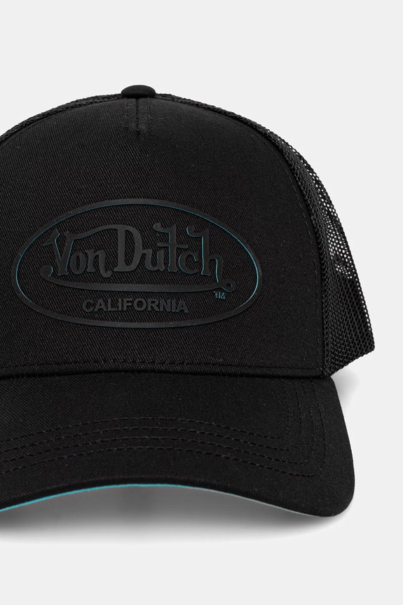 Von Dutch șapcă pentru bărbați din bumbac VD.1.CB.LOG negru SS26