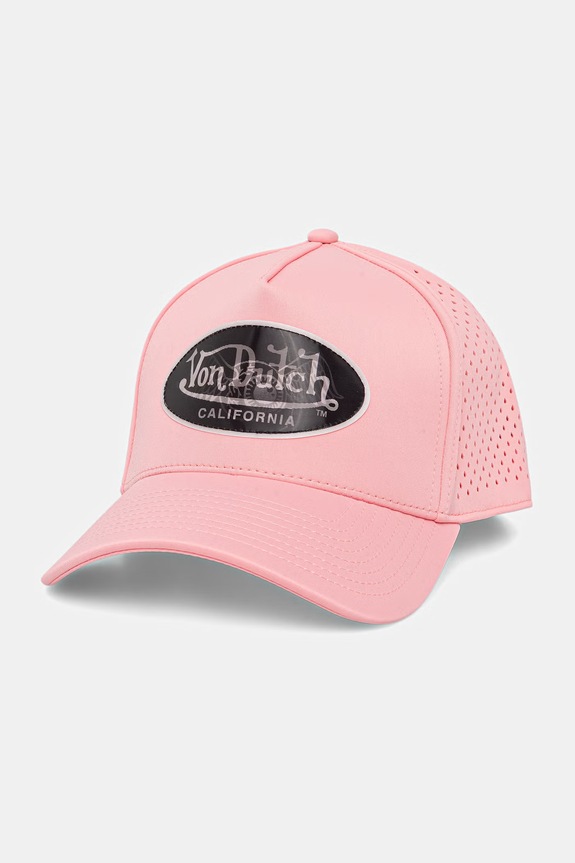 Von Dutch czapka z daszkiem różowy VD.1.CT.SPORT