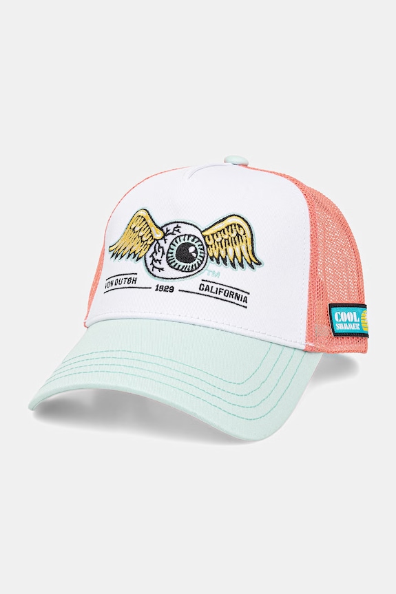 Von Dutch Čiapka so šiltom pánska bavlnená ružová VD.1.CT.SURF