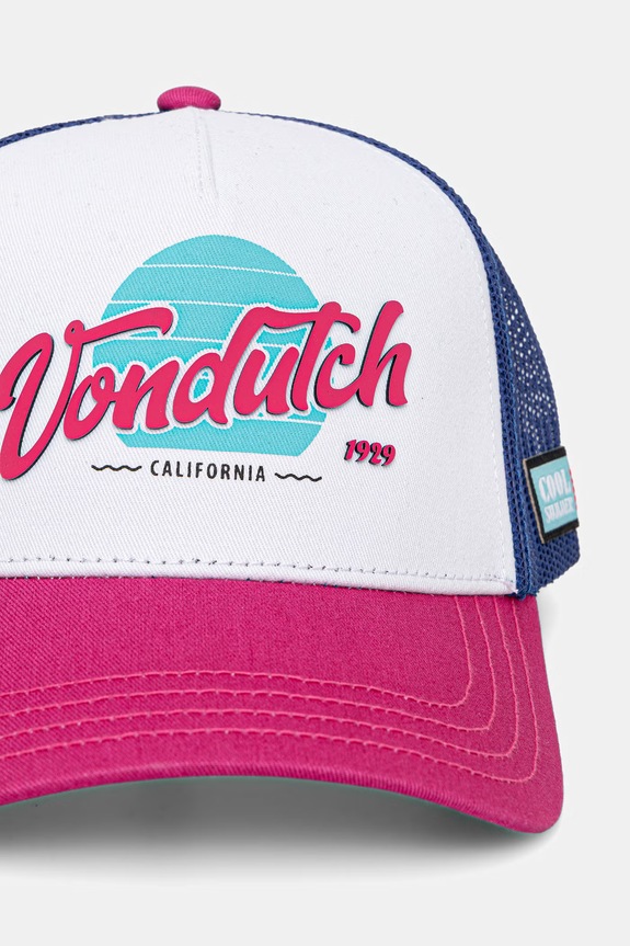 Von Dutch čiapka so šiltom pánska bavlnená VD.1.CT.SURF modrá SS26