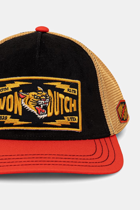 Von Dutch czapka z daszkiem męska VD.1.PCB.WILD beżowy SS26