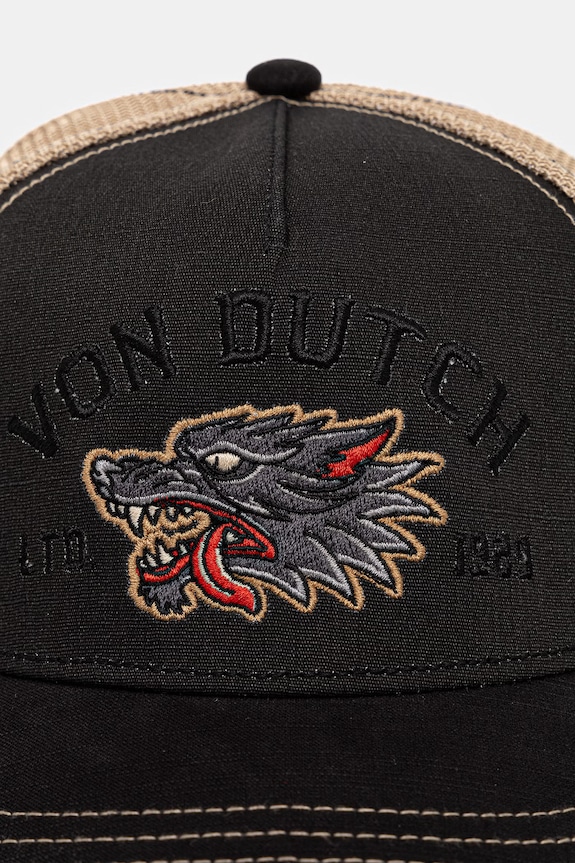 Von Dutch șapcă pentru bărbați VD.1.PCB.WILD negru SS26
