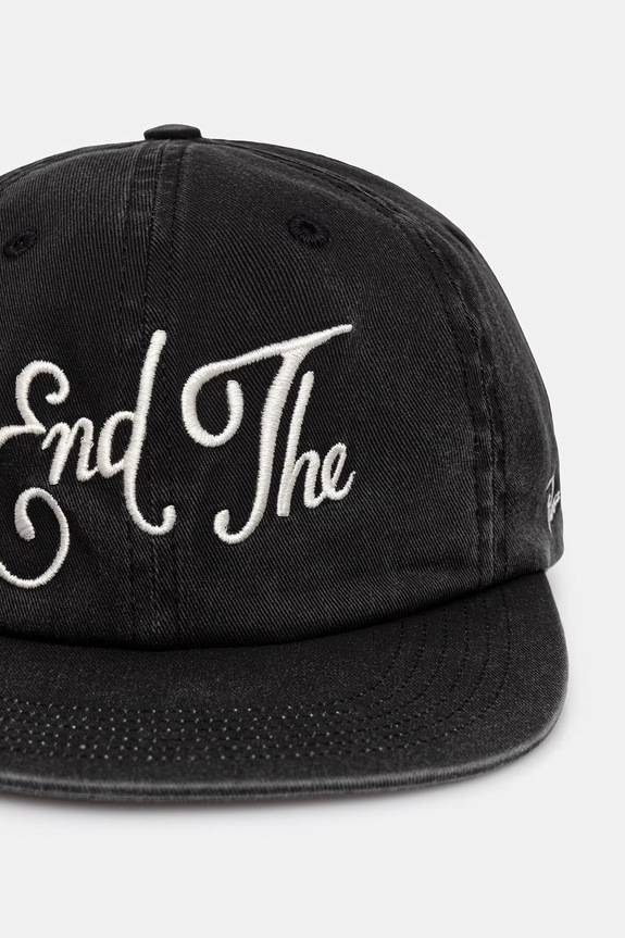 By Parra End Men's cotton Cap with visor 55196 black SS26