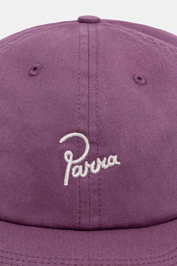 by Parra czapka z daszkiem męska bawełniana 55393 fioletowy SS26