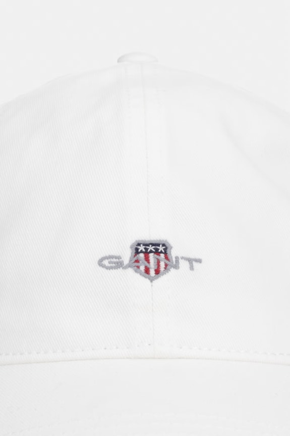 Gant șapcă de baseball din bumbac 9901311 alb SS26