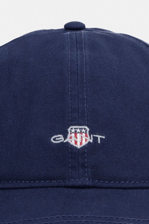 Gant șapcă de baseball din bumbac 9901311 bleumarin SS26