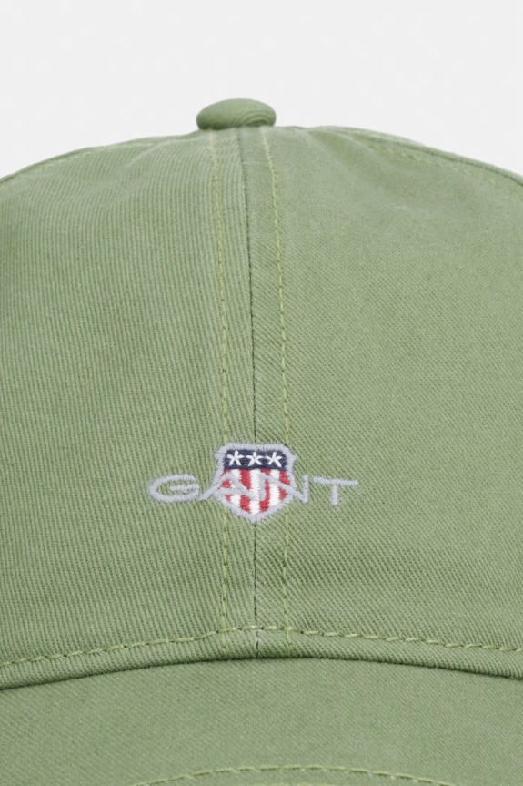 Gant șapcă de baseball din bumbac 9901311 verde SS26