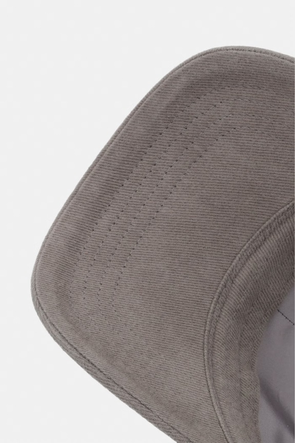 Gant czapka z daszkiem bawełniana szary 9901312