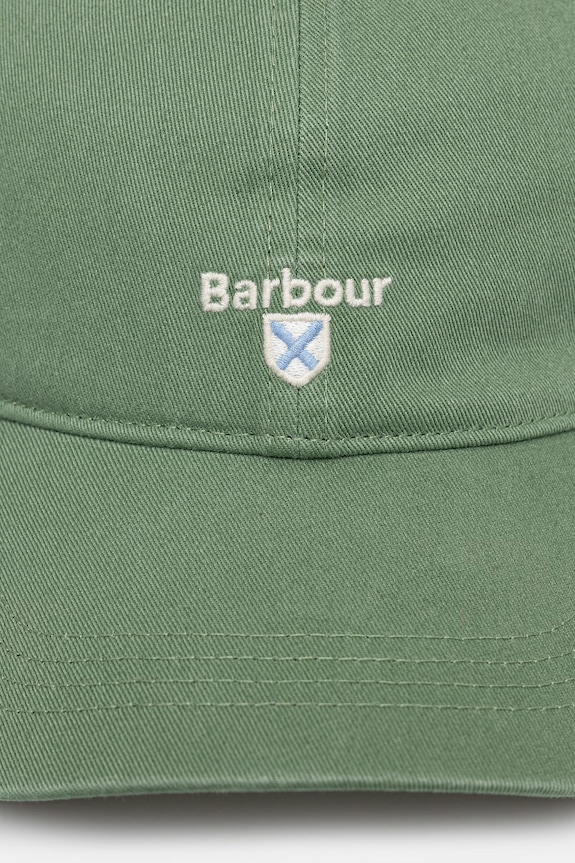 Barbour MHA0274GN97 baseball cap bawełniany męski MHA0274GN97 zielony SS26