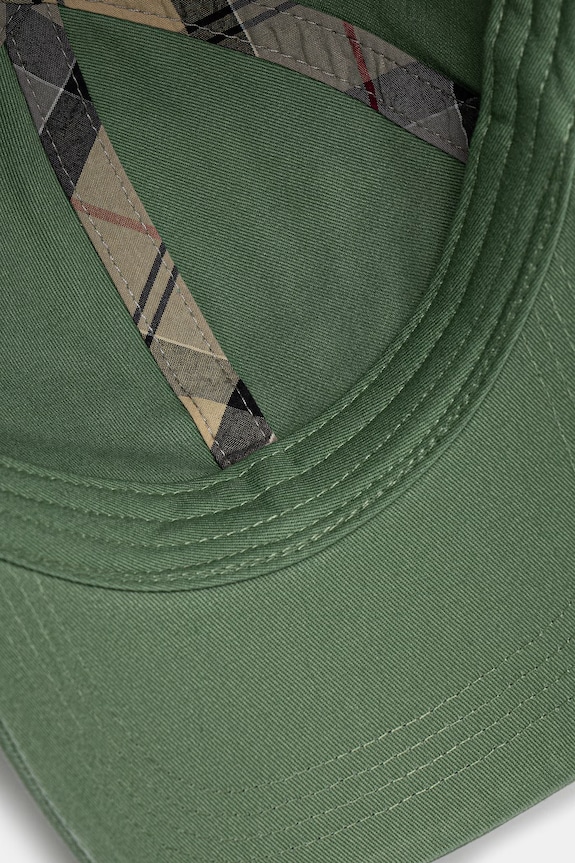 Barbour MHA0274GN97 baseball cap bawełniany męski zielony MHA0274GN97