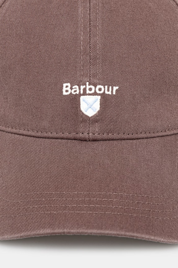 Barbour MHA0274PU57 czapka bejsbolowa bawełniana męska MHA0274PU57 brązowy SS26